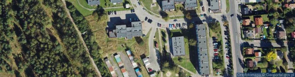 Zdjęcie satelitarne Allegro One Box, zielony automat