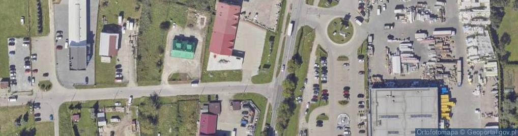 Zdjęcie satelitarne Allegro One Box, zielony automat