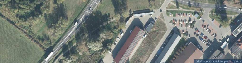 Zdjęcie satelitarne Allegro One Box, zielony automat