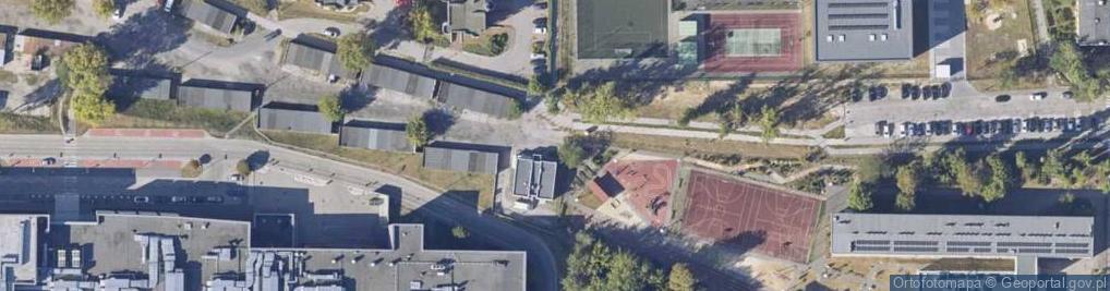 Zdjęcie satelitarne Allegro One Box, zielony automat