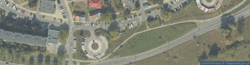 Zdjęcie satelitarne Allegro One Box, zielony automat