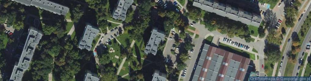 Zdjęcie satelitarne Allegro One Box, zielony automat