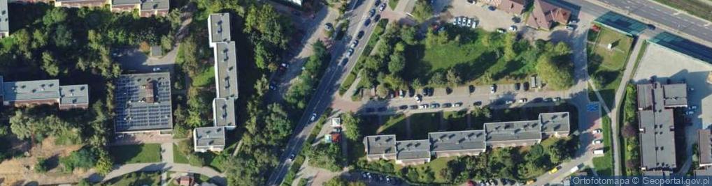 Zdjęcie satelitarne Allegro One Box, zielony automat