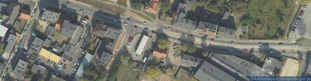 Zdjęcie satelitarne Allegro One Box, zielony automat