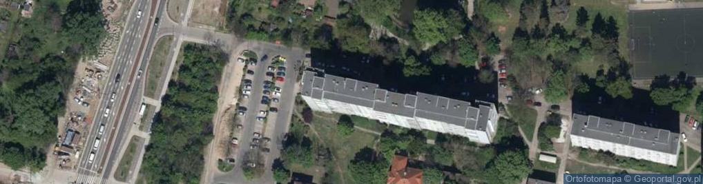 Zdjęcie satelitarne Allegro One Box, zielony automat