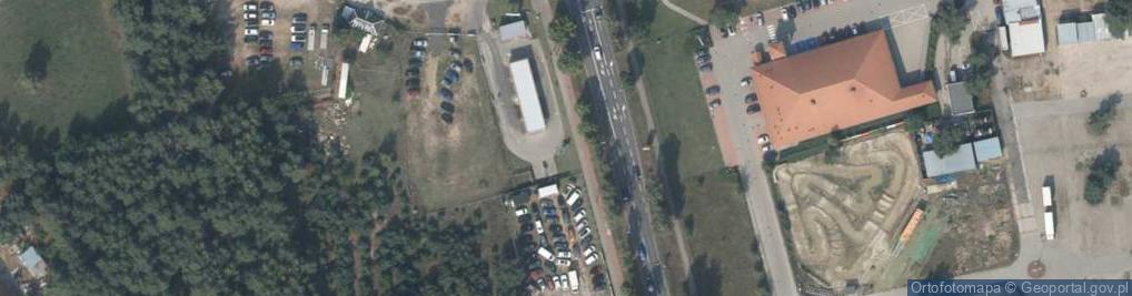 Zdjęcie satelitarne Allegro One Box, zielony automat