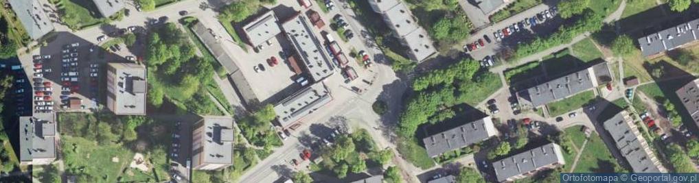 Zdjęcie satelitarne Allegro One Box, zielony automat
