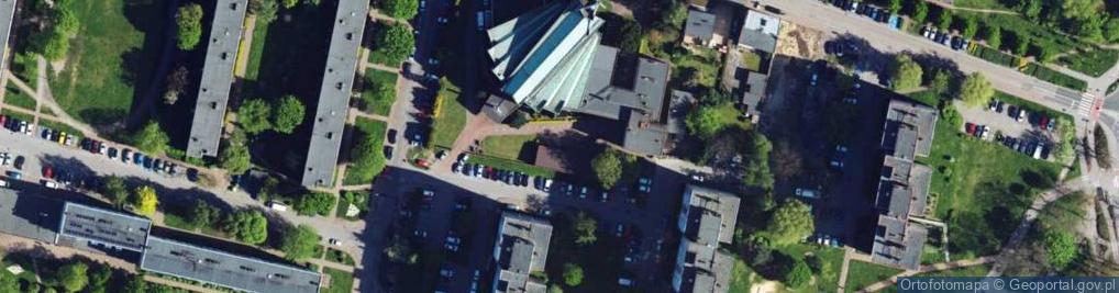 Zdjęcie satelitarne Allegro One Box, zielony automat