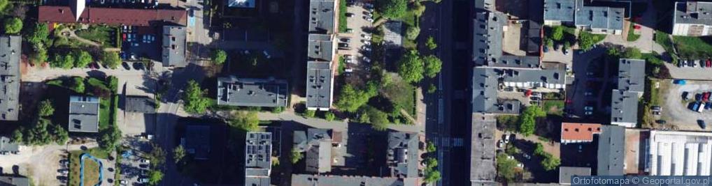 Zdjęcie satelitarne Allegro One Box, zielony automat