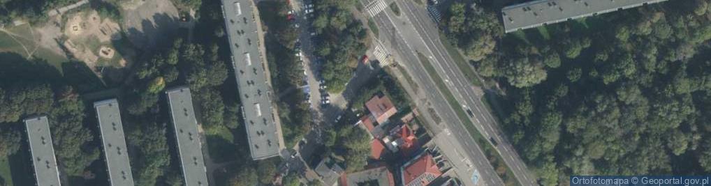 Zdjęcie satelitarne Allegro One Box, zielony automat