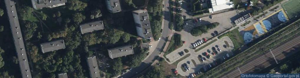 Zdjęcie satelitarne Allegro One Box, zielony automat
