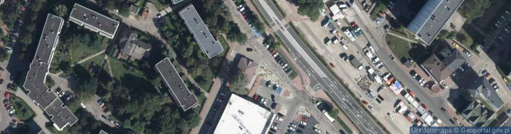 Zdjęcie satelitarne Allegro One Box, zielony automat