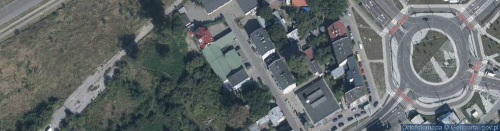 Zdjęcie satelitarne Allegro One Box, zielony automat