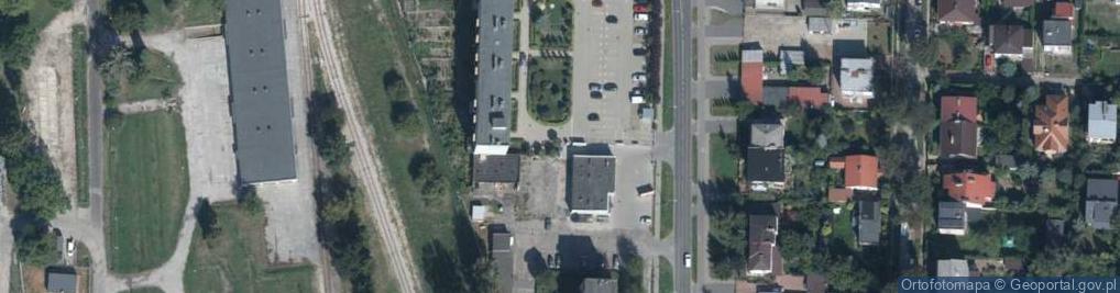 Zdjęcie satelitarne Allegro One Box, zielony automat