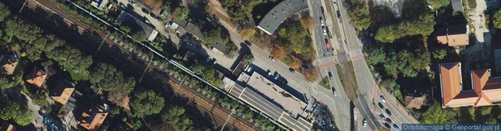 Zdjęcie satelitarne Allegro One Box, zielony automat