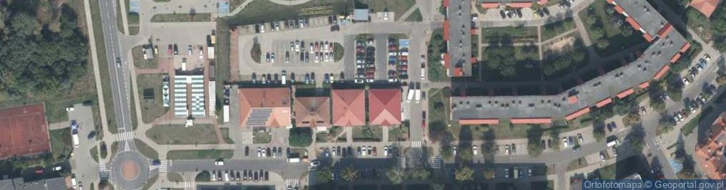 Zdjęcie satelitarne Allegro One Box, zielony automat