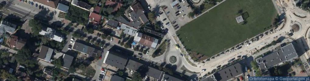 Zdjęcie satelitarne Allegro One Box, zielony automat