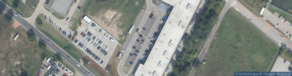 Zdjęcie satelitarne Allegro One Box, zielony automat