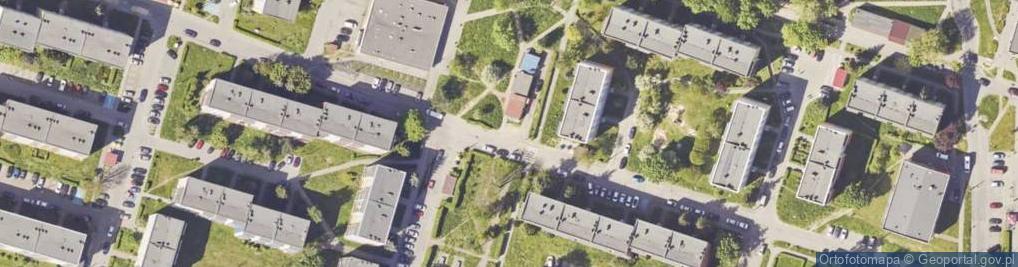 Zdjęcie satelitarne Allegro One Box, zielony automat