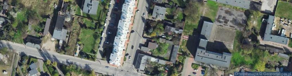 Zdjęcie satelitarne Allegro One Box, zielony automat