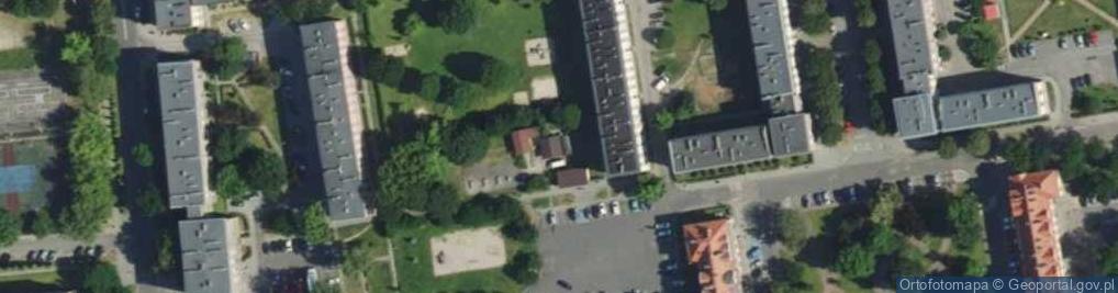 Zdjęcie satelitarne Allegro One Box, zielony automat