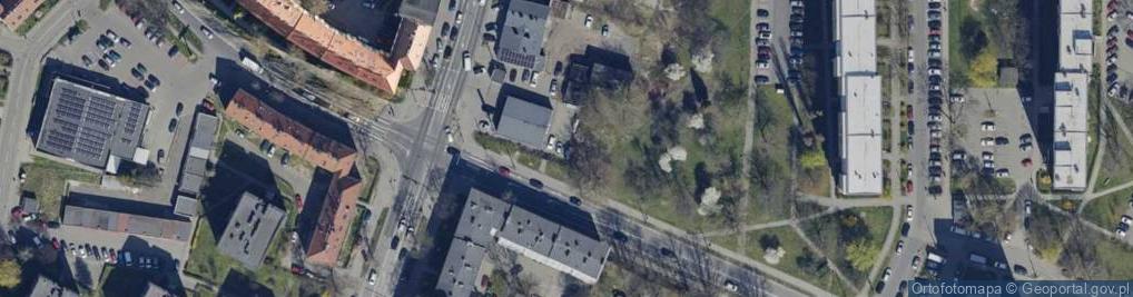 Zdjęcie satelitarne Allegro One Box, zielony automat