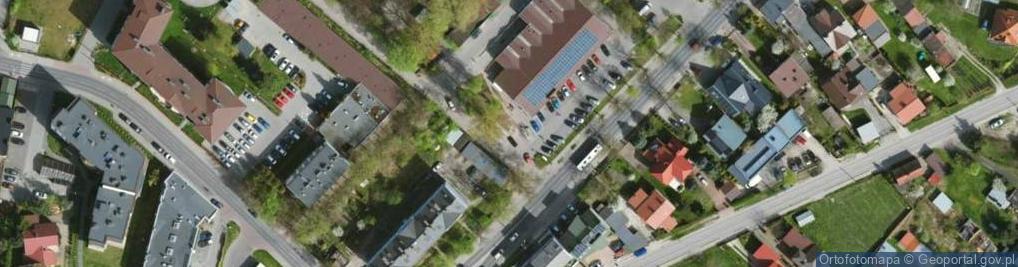 Zdjęcie satelitarne Allegro One Box, zielony automat