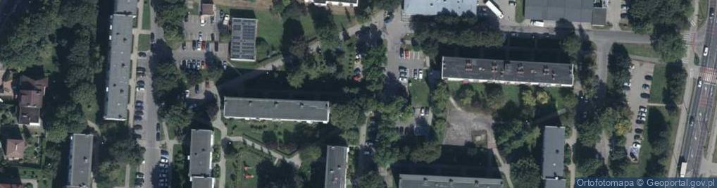 Zdjęcie satelitarne Allegro One Box, zielony automat