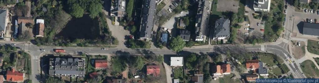 Zdjęcie satelitarne Allegro One Box, zielony automat