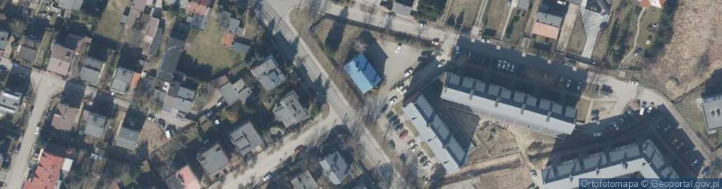 Zdjęcie satelitarne Allegro One Box, zielony automat