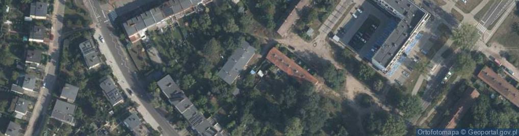 Zdjęcie satelitarne Allegro One Box, zielony automat