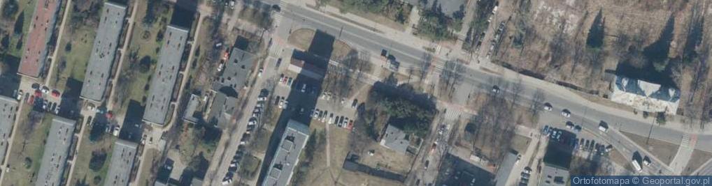 Zdjęcie satelitarne Allegro One Box, zielony automat