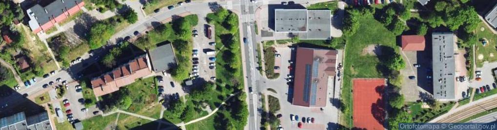 Zdjęcie satelitarne Allegro One Box, zielony automat