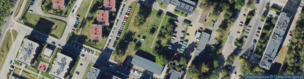 Zdjęcie satelitarne Allegro One Box, zielony automat