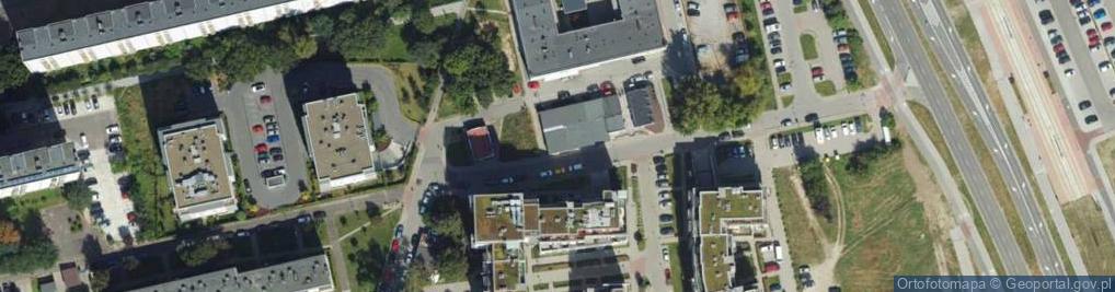 Zdjęcie satelitarne Allegro One Box, zielony automat