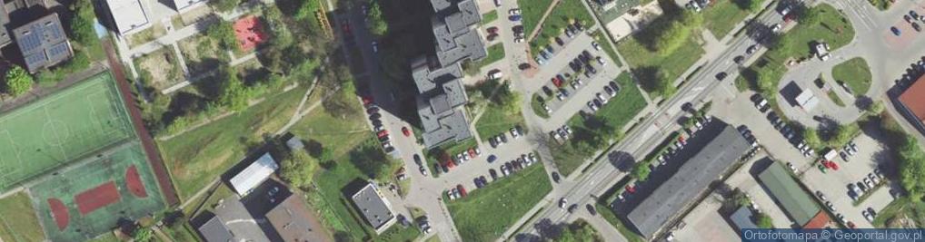 Zdjęcie satelitarne Allegro One Box, zielony automat