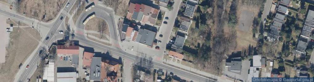 Zdjęcie satelitarne Allegro One Box, zielony automat