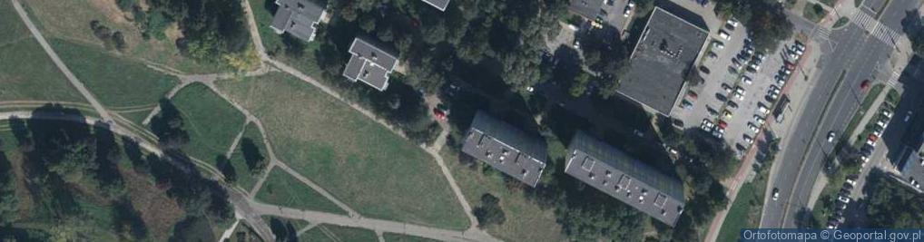 Zdjęcie satelitarne Allegro One Box, zielony automat