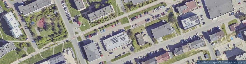 Zdjęcie satelitarne Allegro One Box, zielony automat