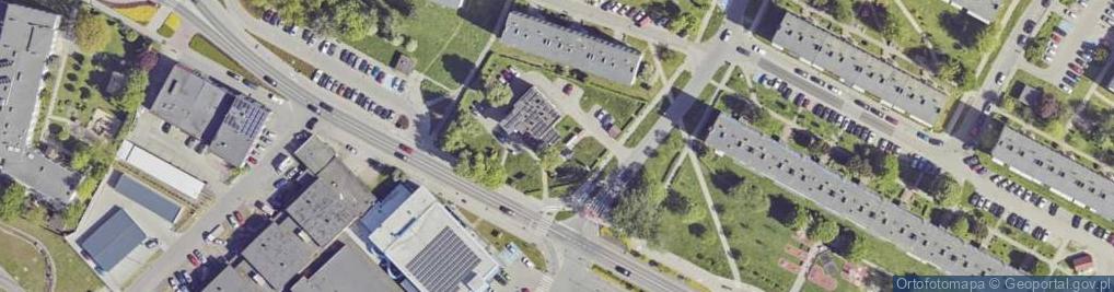 Zdjęcie satelitarne Allegro One Box, zielony automat