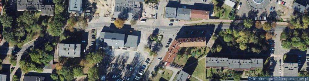 Zdjęcie satelitarne Allegro One Box, zielony automat