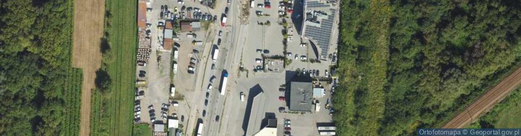 Zdjęcie satelitarne Allegro One Box, zielony automat