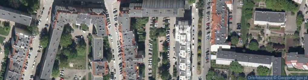 Zdjęcie satelitarne Allegro One Box, zielony automat