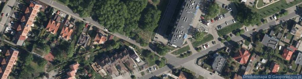 Zdjęcie satelitarne Allegro One Box, zielony automat