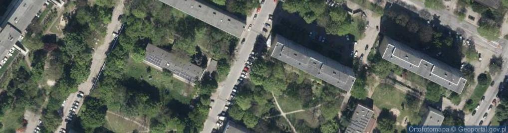 Zdjęcie satelitarne Allegro One Box, zielony automat