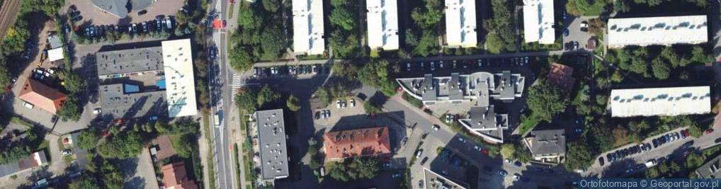 Zdjęcie satelitarne Allegro One Box, zielony automat