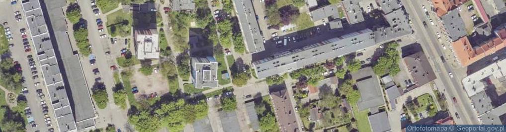 Zdjęcie satelitarne Allegro One Box, zielony automat