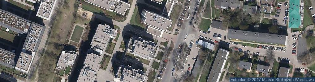 Zdjęcie satelitarne Allegro One Box, zielony automat