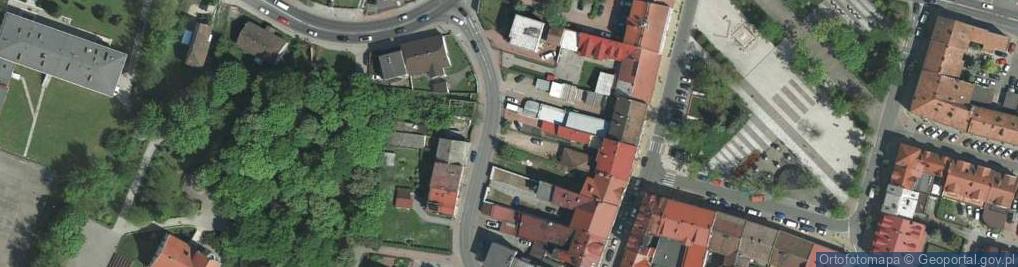 Zdjęcie satelitarne Allegro One Box, zielony automat