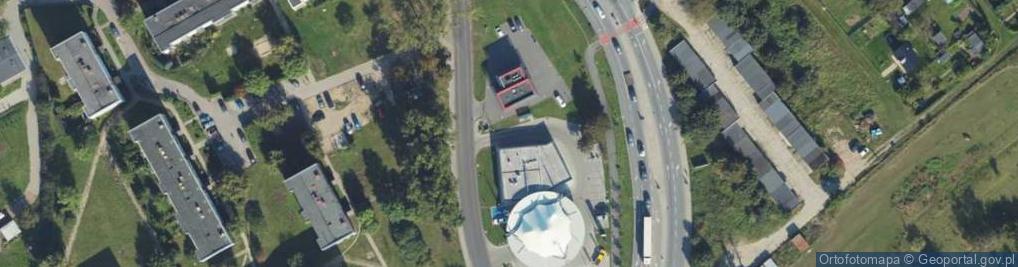 Zdjęcie satelitarne Allegro One Box, zielony automat
